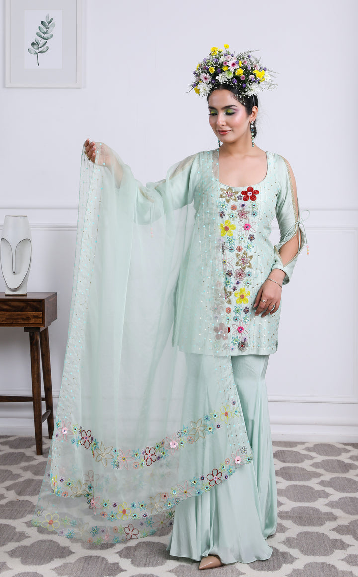 Riva Sharara Set